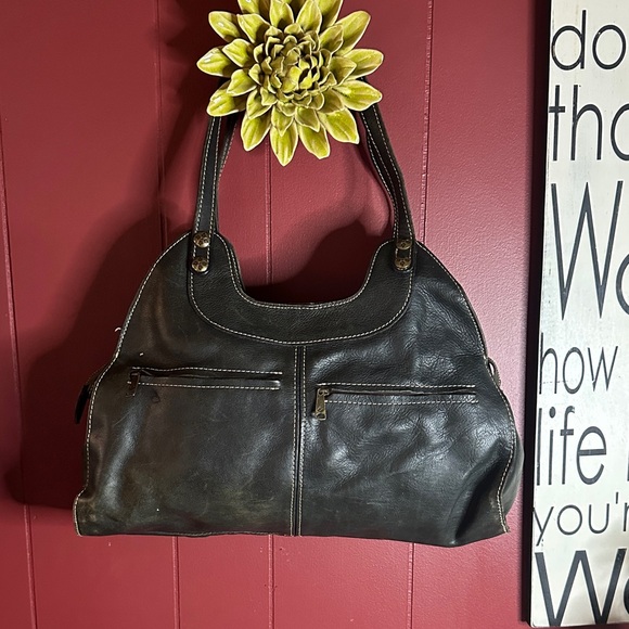 Patricia Nash Ergo Studded Satchel - Picture 3 of 4